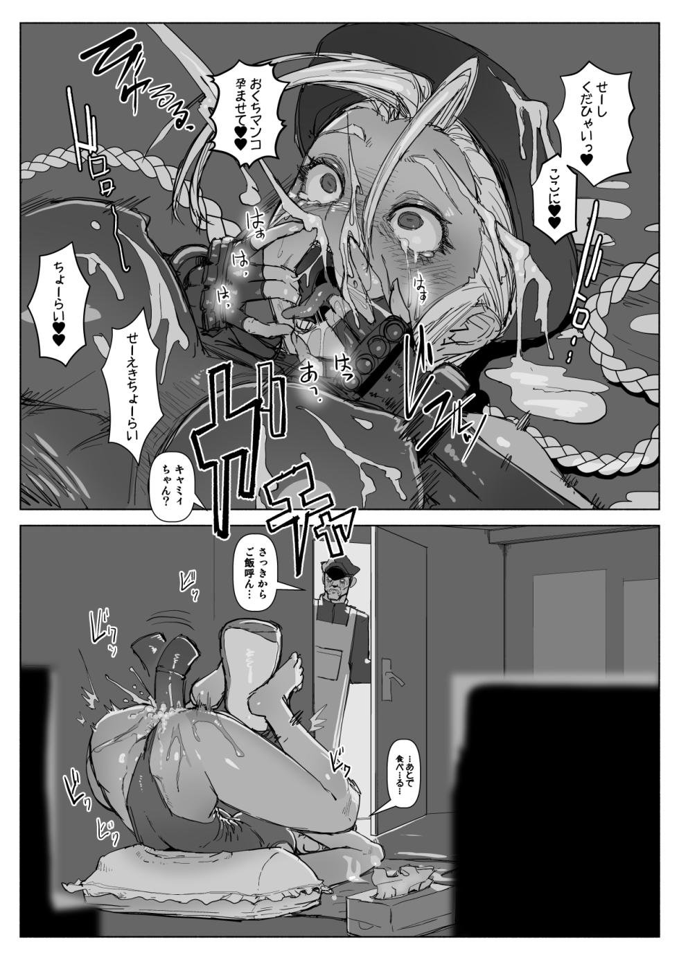 [Sashizume Soutarou] Onabare Cammy (Street Fighter) - Page 22