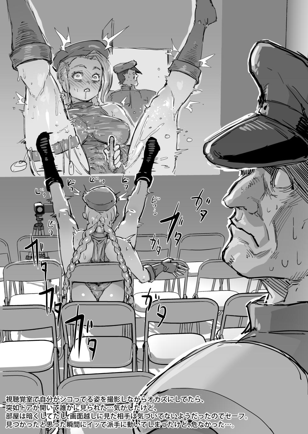 [Sashizume Soutarou] Onabare Cammy (Street Fighter) - Page 27