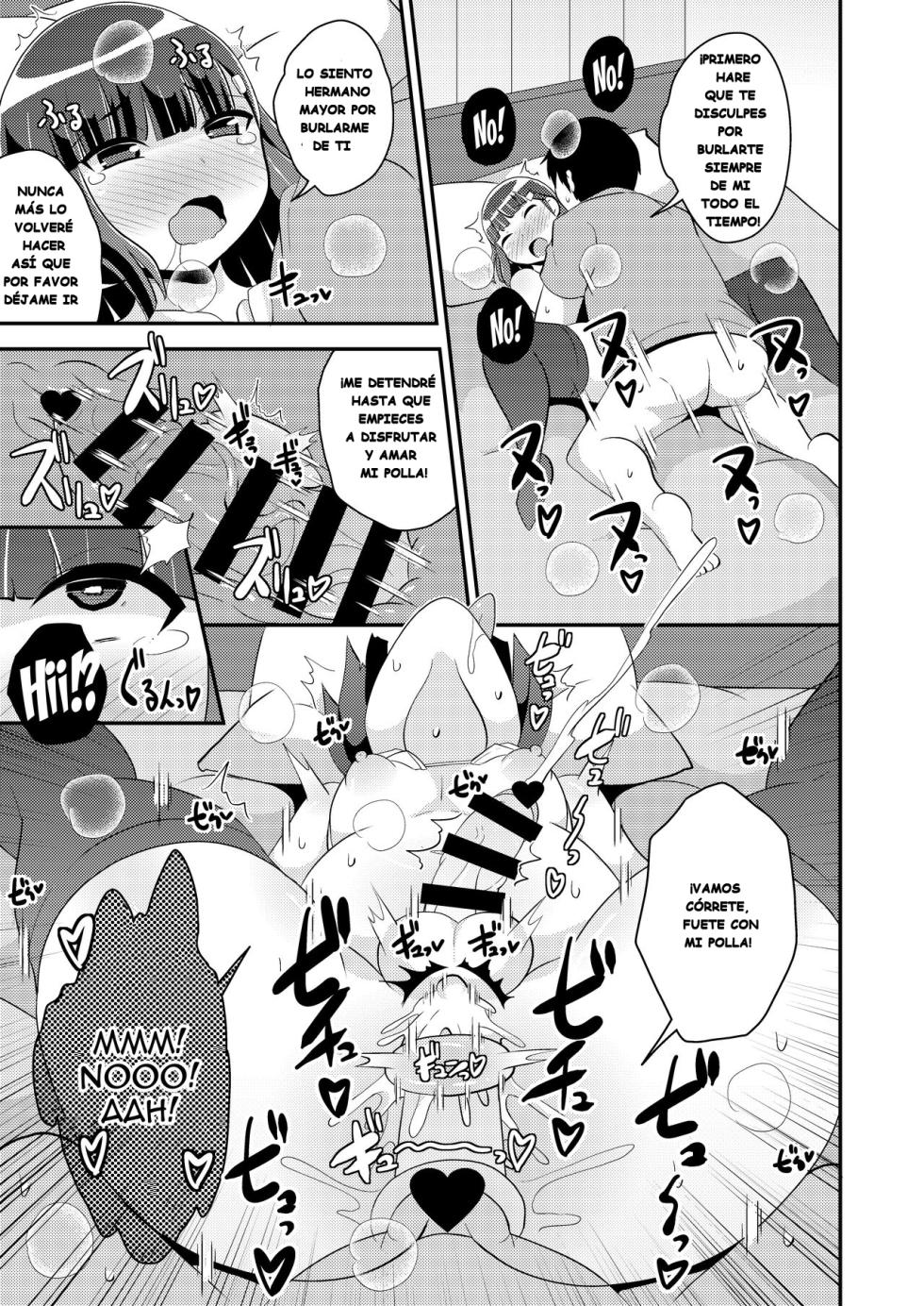 [CHINZURI BOP (Chinzurena)] Namaiki Otouto no Seinou o Konekurimawashite Mesu ni Suru Hon | A Book About How I Made My Cocky Little Brother My Bitch By Stirring Up His Prostate [Spanish] [traductor del mal] [Digital] - Page 12