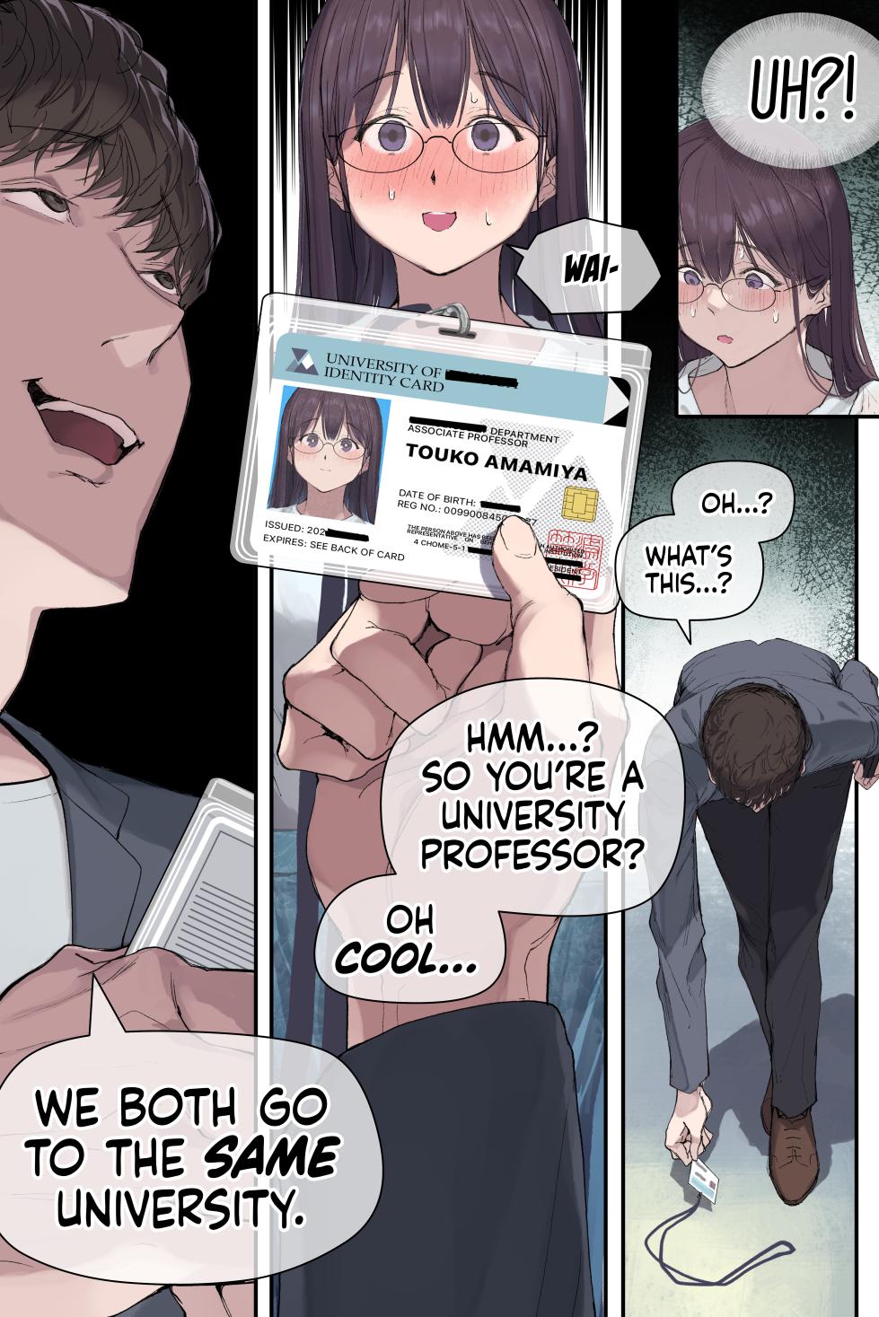 [Yomoda Yomo] Intelli Hitozuma Amamiya Touko Sensei no Hatsujou | Touko Amamiya: Wife, Scholar, Professor in HEAT [English] [Artistan] [Digital] [Decensored] - Page 21