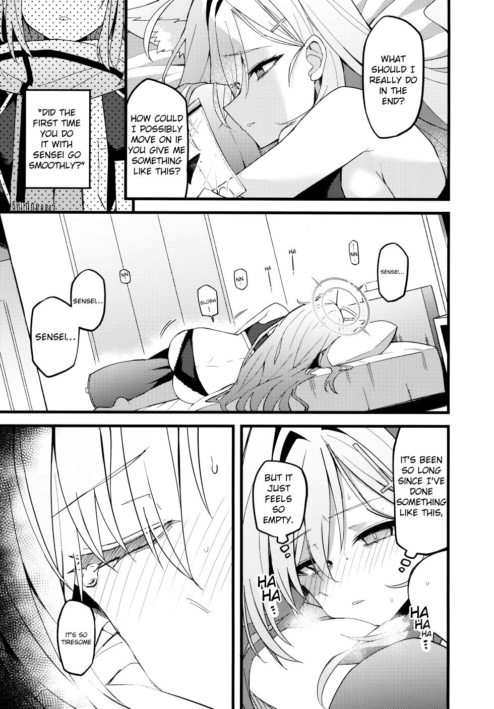 (C104) [Miracleburn (Himiya Zyo-zu)] Miren ga Aru to Sureba | If There Is Any Lingering Attachment (Blue Archive) [English] - Page 7