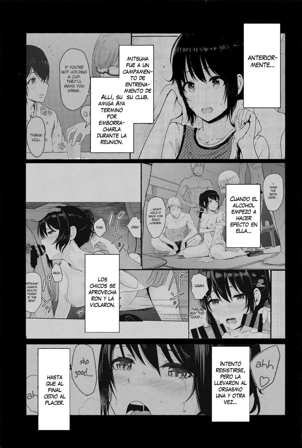 (C95) [Syukurin] Mitsuha ~Netorare 4.5~ (Kimi no Na wa.) [Spanish] [New Scan Doujin] - Page 2