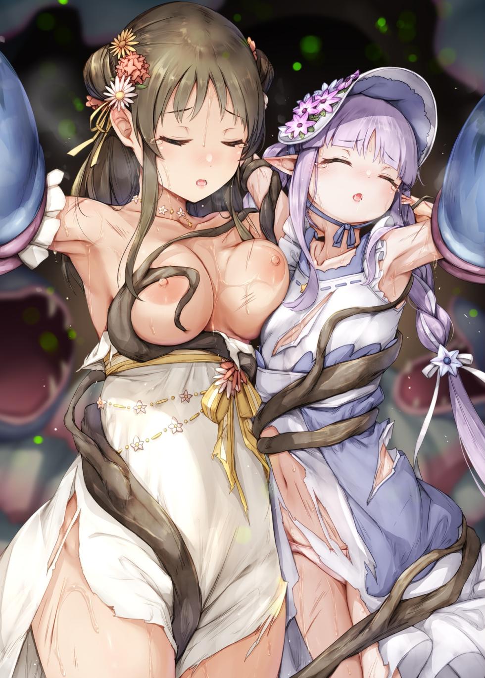 [Sugiyuu] Make Suzume & Kyouka (Mamono Shokubutsu Hen) (Princess Connect! Re:Dive) - Page 2