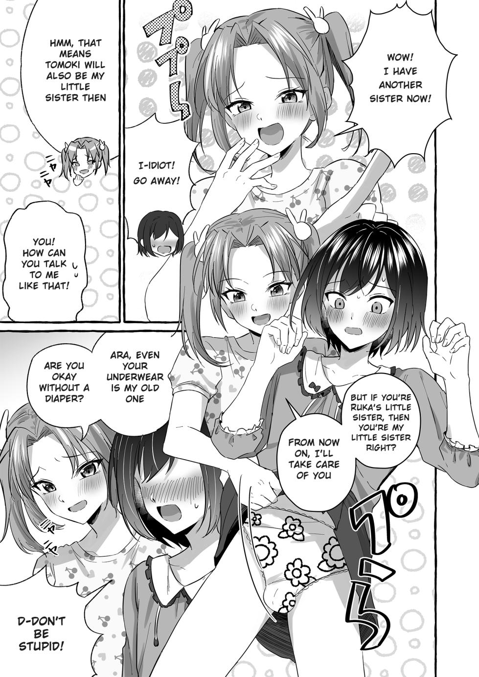 [Chijoku An (Azumariru) Onii-chan, who lost the diaper competition, is now the imouto [English] - Page 9