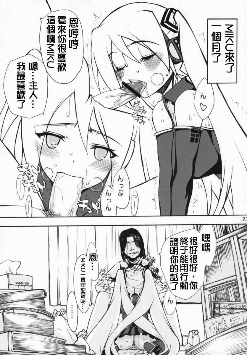 (SC37) [Nukowata (Various)] Mikuwata (Vocaloid) [Chinese] [绯色汉化组] - Page 22