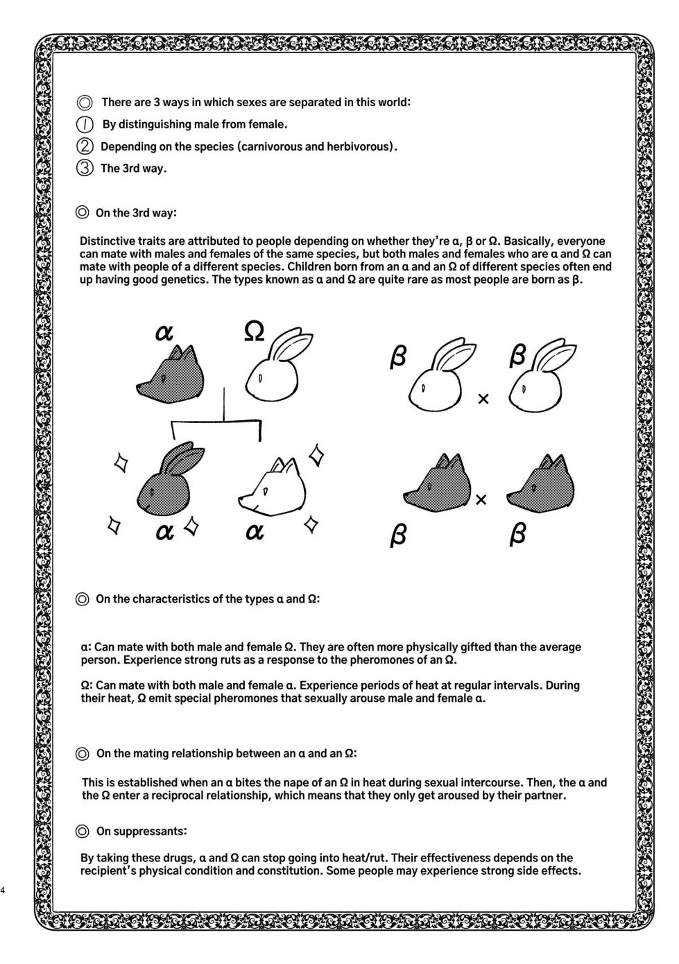 [Uwoichiba (Sabakan)] Usagi Reijou to Ookami Reisoku (Kouhen) | Omega Rabbit and Alpha Wolf (Second Part) [English] [星ニール] [Digital] - Page 4