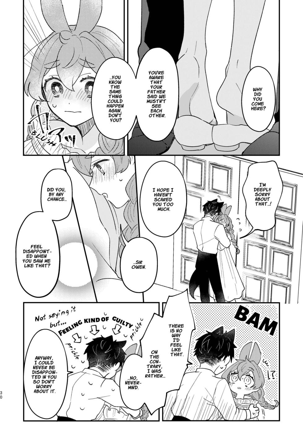 [Uwoichiba (Sabakan)] Usagi Reijou to Ookami Reisoku (Kouhen) | Omega Rabbit and Alpha Wolf (Second Part) [English] [星ニール] [Digital] - Page 30