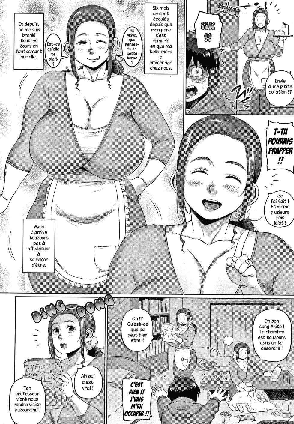 [Muronaga Chaashuu] Kaa-san no Umoretai Karada [French] [Excavateur] (on going) - Page 6