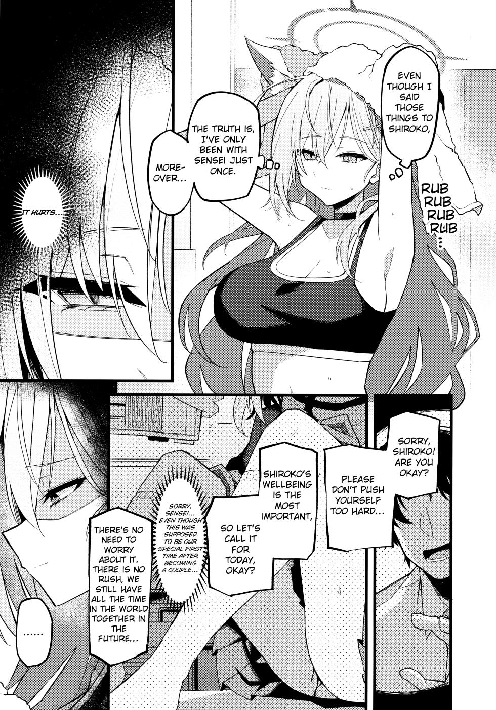 (C104) [Miracleburn (Himiya Zyo-zu)] Miren ga Aru to Sureba | If There Is Any Lingering Attachment (Blue Archive) [English] - Page 5