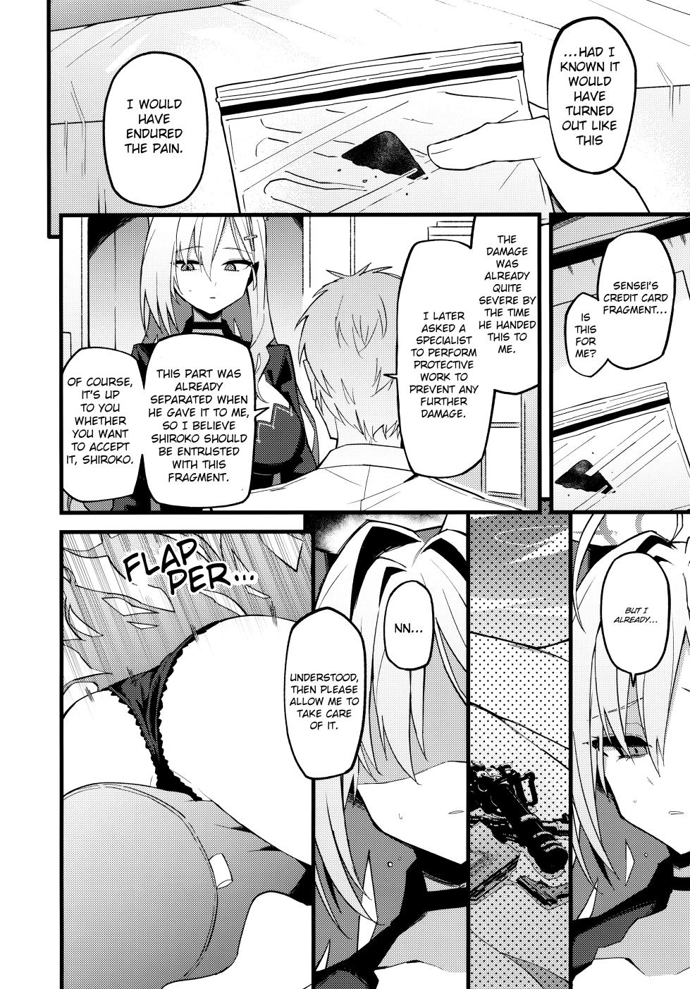 (C104) [Miracleburn (Himiya Zyo-zu)] Miren ga Aru to Sureba | If There Is Any Lingering Attachment (Blue Archive) [English] - Page 6
