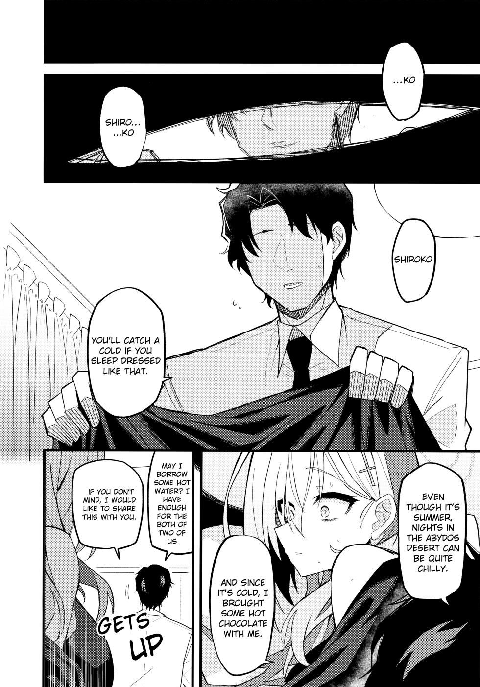 (C104) [Miracleburn (Himiya Zyo-zu)] Miren ga Aru to Sureba | If There Is Any Lingering Attachment (Blue Archive) [English] - Page 8