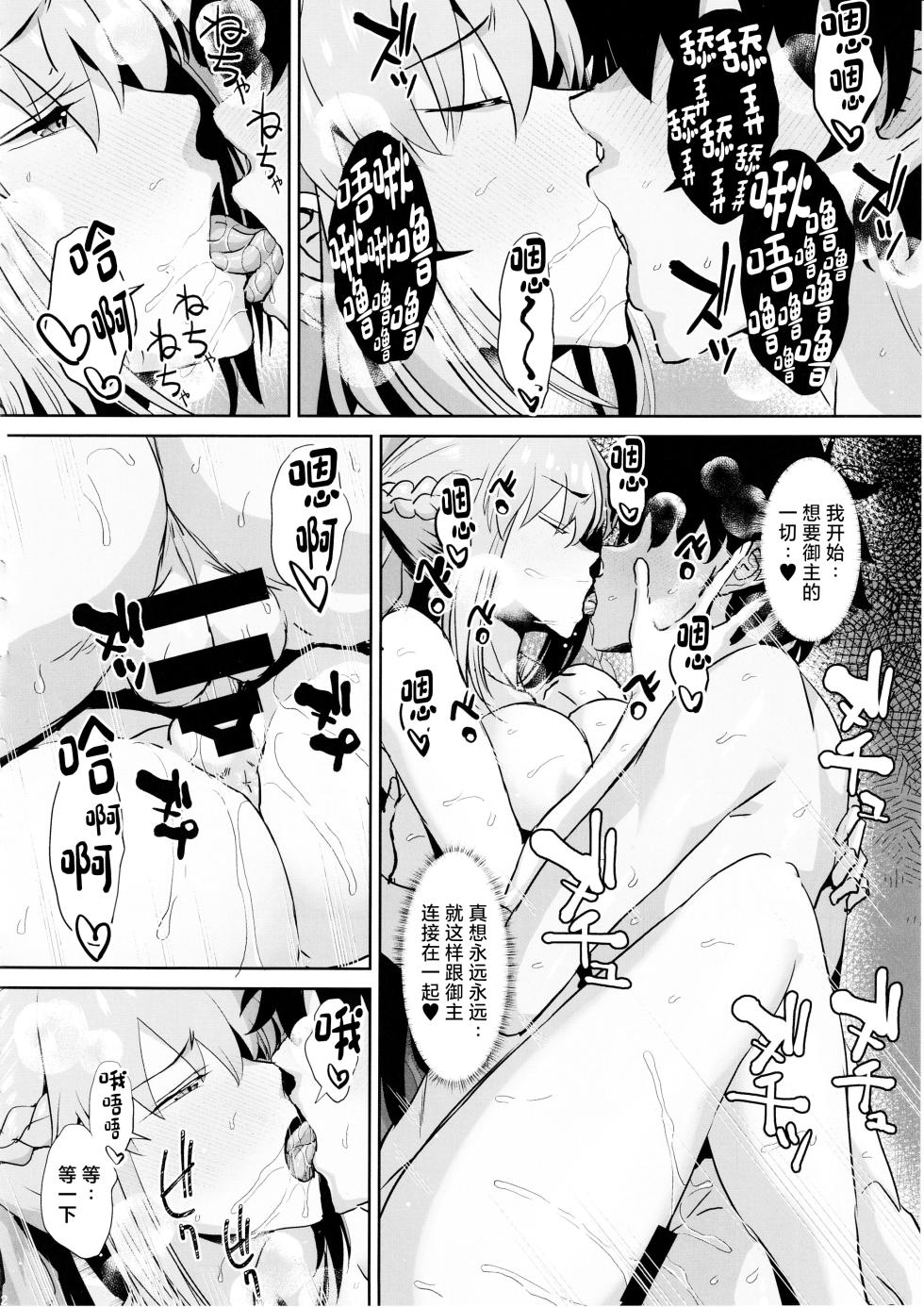 (C104) [Deastim (Unadon)] Otto wa Dare ni mo Watashimasen (Fate/Grand Order) [Chinese] - Page 19