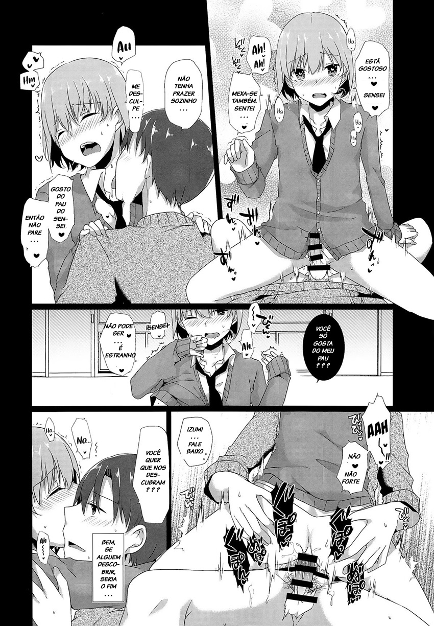 (C93) [cherry milk (Kokonoe Yomogi)] "Sensei, Boku o Katte Kuremasen ka?" [Portuguese-BR] - Page 19