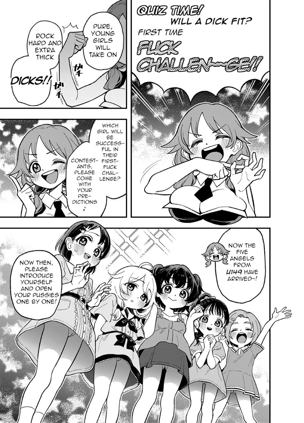 [Uko] Quiz! Ochinpo Hairu kana? Hajimete no Hamehame Challeeeenge!!​ | QUIZ TIME! WILL A DICK FIT? FIRST TIME FUCK CHALLEN~~GE!! (THE IDOLM@STER CINDERELLA GIRLS) [English] [q91] - Page 2