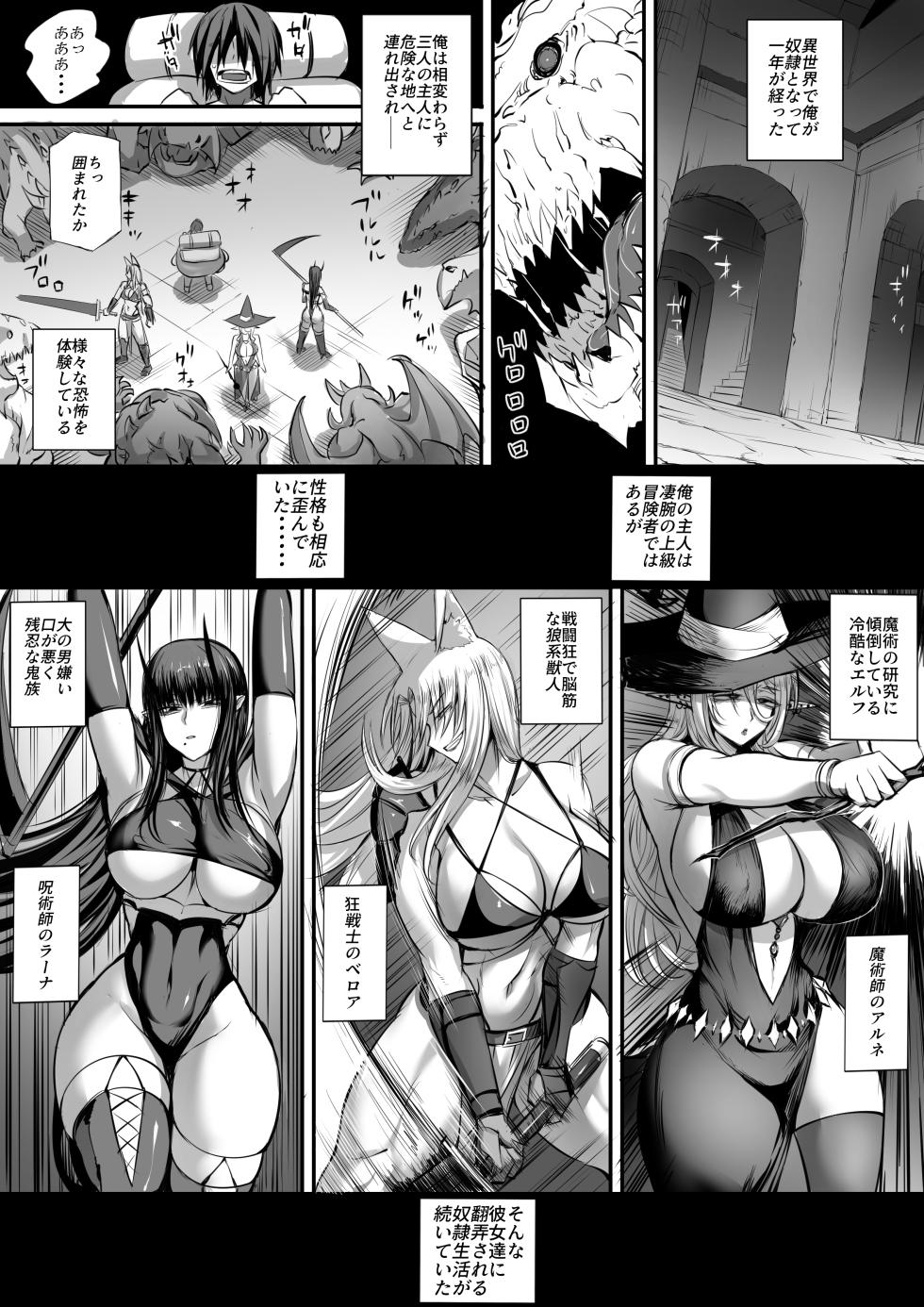 [Moburaibu (Nishi Shizumu)] Ore wa Isekai de Downer-kei Boukensha Party ni Kawareta 2 [Digital] - Page 3