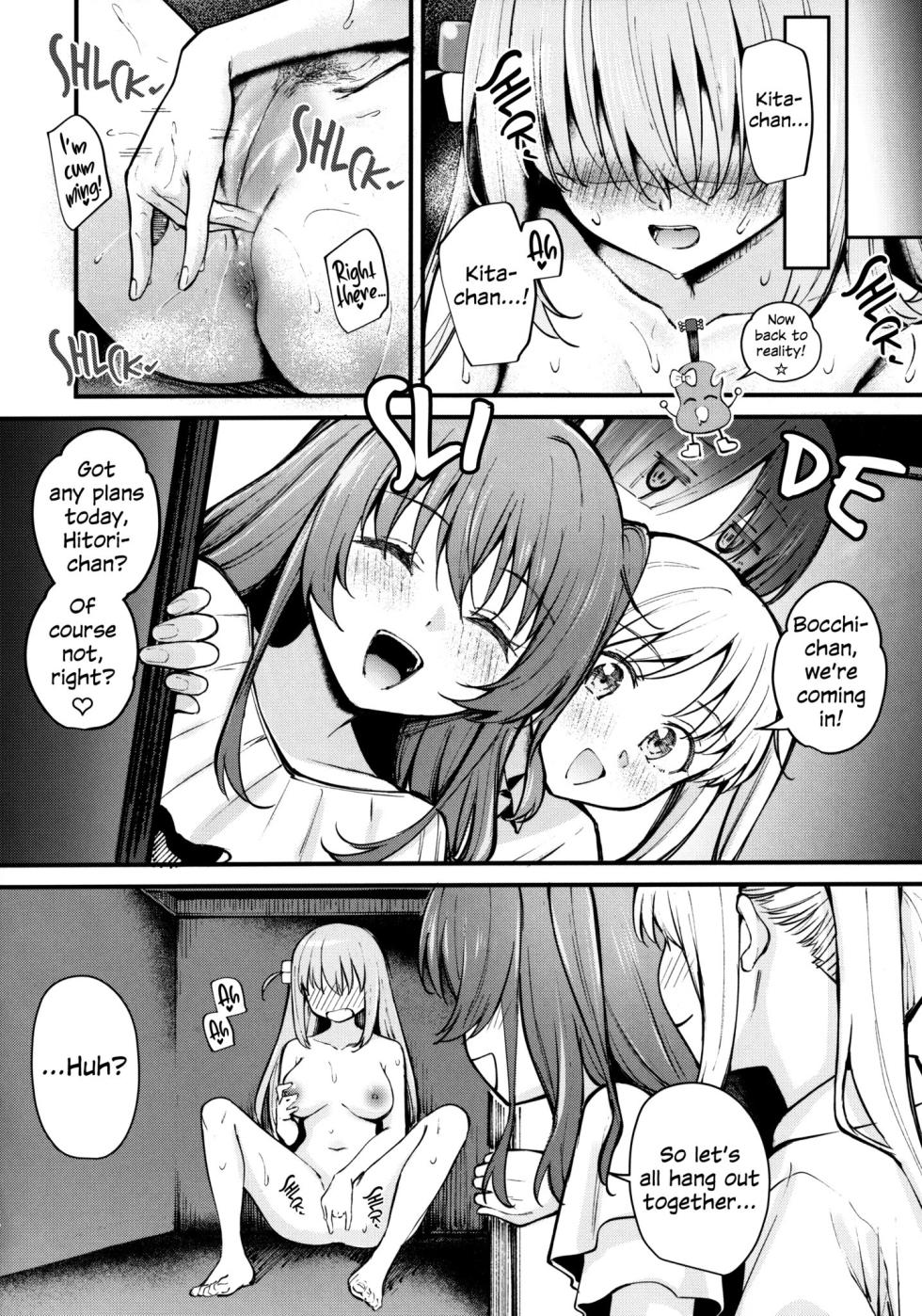 (C104) [Kitaku Jikan (Kitaku)] BOCCHI IN THE CLOSET (Bocchi the Rock!) [English] [Decensored] - Page 23
