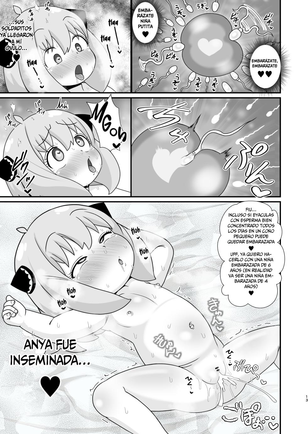 (C104) [Tokyo Tsunamushi Land (Tsunamushi)] Saimin x Family (Spy x Family)[Spanish][Dr.Kaz] - Page 13