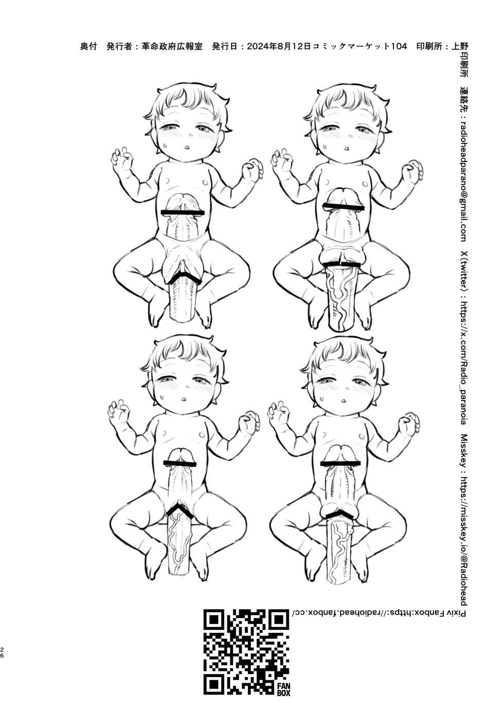 [Kakumei Seifu Kouhoushitsu (Radiohead, Hakai Taitei)] Meishou Misettei! [Digital][Spanish][Dr.Kaz][Decensored] - Page 26