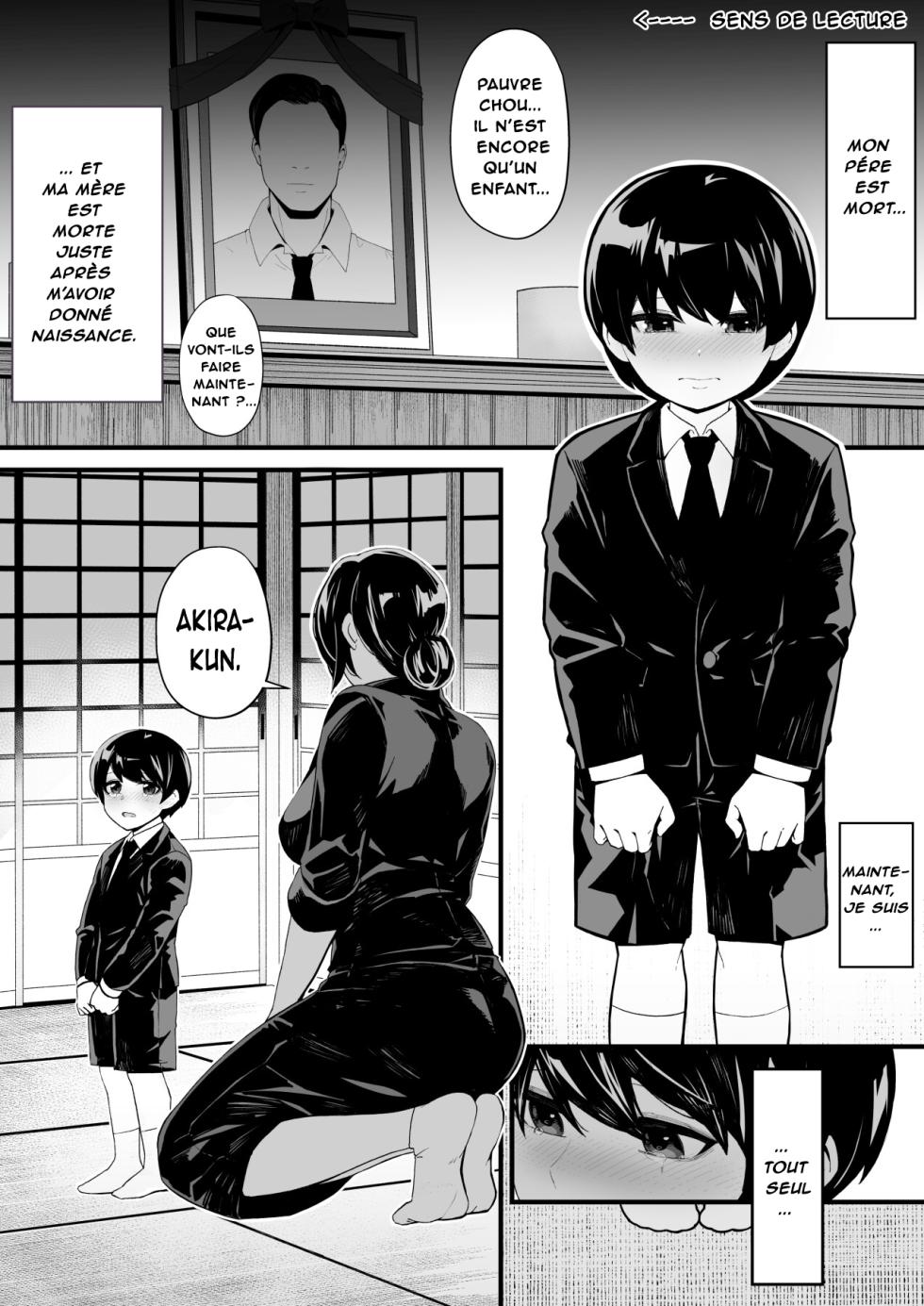 [Toneri Dan (Yoshio Ereki)] Imouto to Game o Suru, Soshite Mama to Sex o Suru | Jouer aux jeux avec ma demi-sœur, baiser avec ma tante [French] [O-S] [Decensored] - Page 2