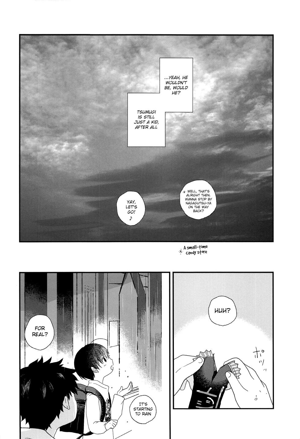 (SUPER FULL BLOOM SEASON 2019) [Wakuwaku Shotaland (myv)] Otona ni nanka Naranaide | Please, don't grow up (A3!) [English] {Chin²} - Page 9