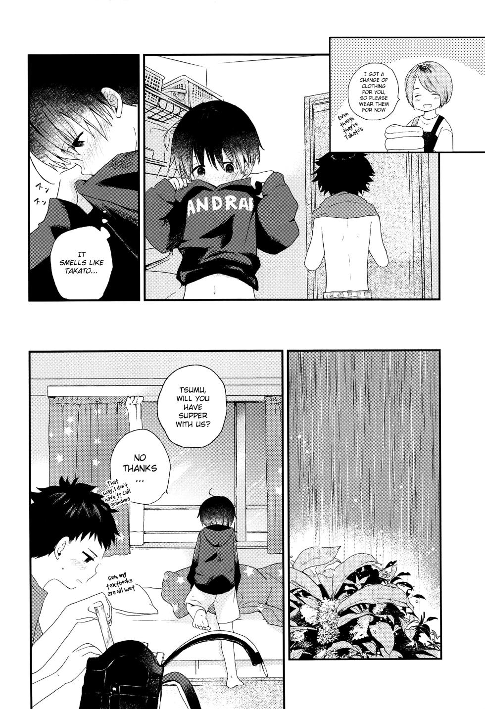 (SUPER FULL BLOOM SEASON 2019) [Wakuwaku Shotaland (myv)] Otona ni nanka Naranaide | Please, don't grow up (A3!) [English] {Chin²} - Page 21