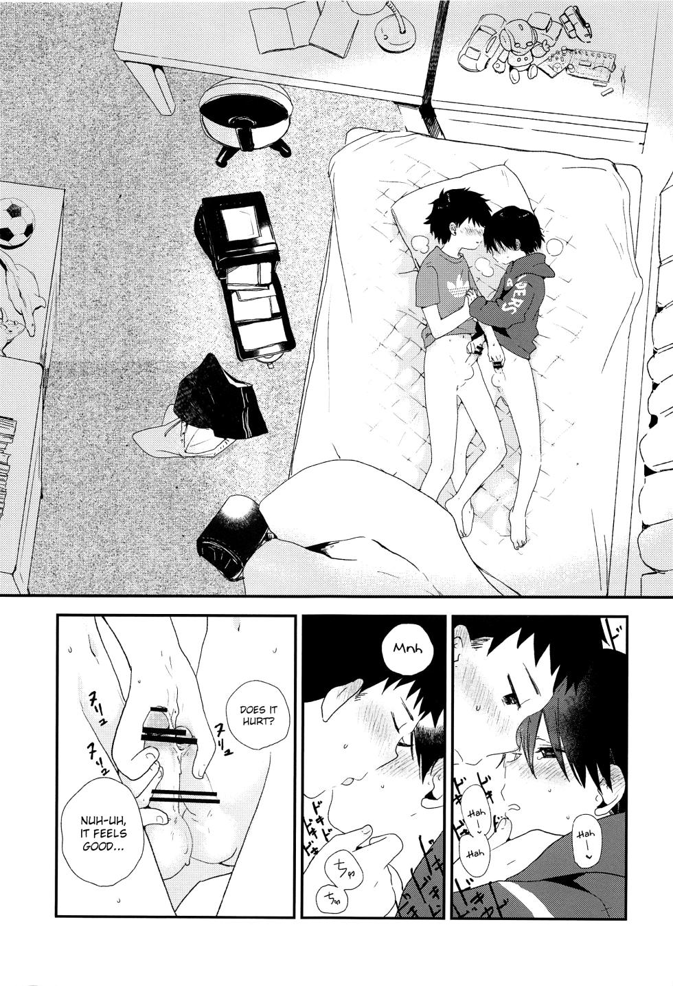 (SUPER FULL BLOOM SEASON 2019) [Wakuwaku Shotaland (myv)] Otona ni nanka Naranaide | Please, don't grow up (A3!) [English] {Chin²} - Page 30