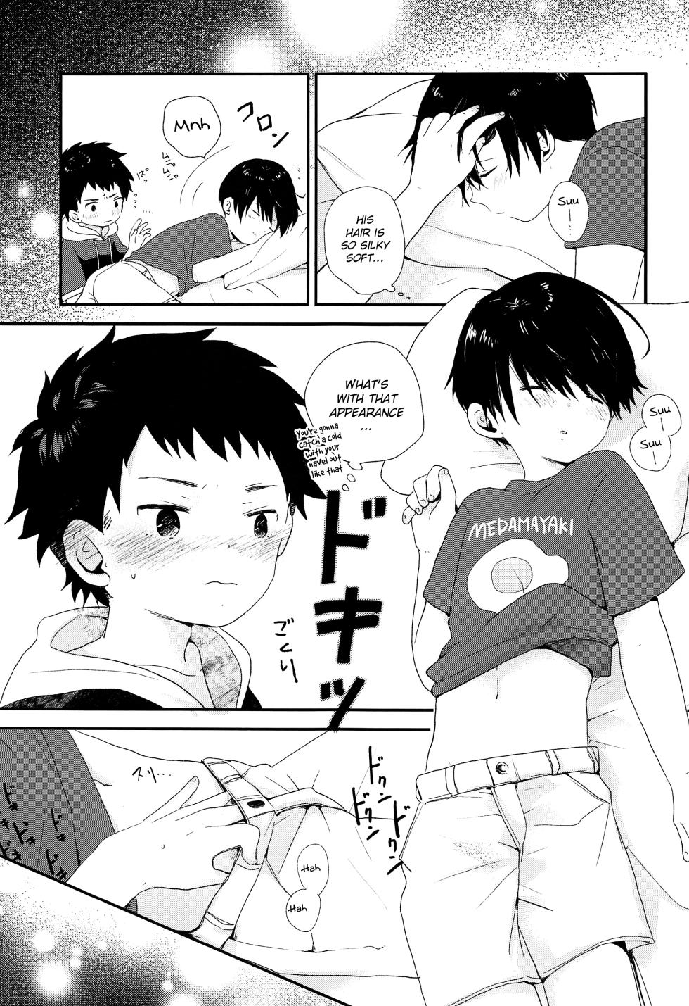 (SUPER FULL BLOOM SEASON 2019) [Wakuwaku Shotaland (myv)] Otona ni nanka Naranaide | Please, don't grow up (A3!) [English] {Chin²} - Page 34