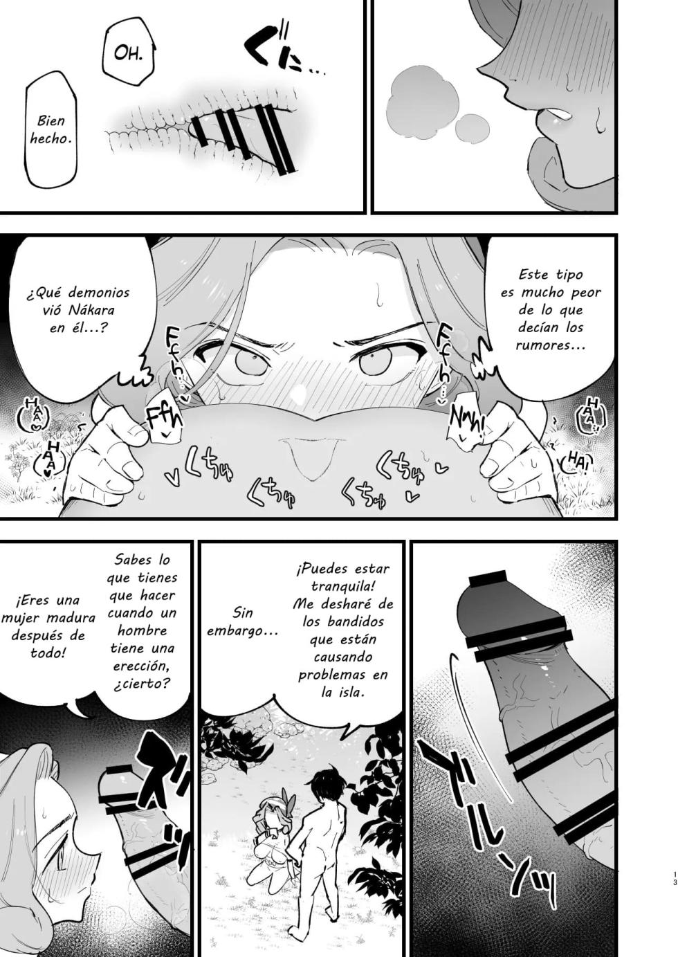 [Shironegiya (miya9)] Hisui Tensei-roku 3 | Records of my reincarnation in Hisui 3 (Pokémon Legends: Arceus) [Spanish] [El Palacio de la Lujuria] [Digital] - Page 13