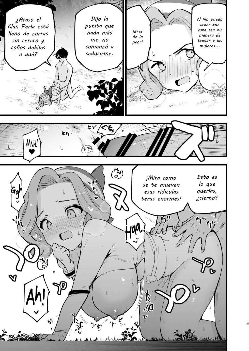 [Shironegiya (miya9)] Hisui Tensei-roku 3 | Records of my reincarnation in Hisui 3 (Pokémon Legends: Arceus) [Spanish] [El Palacio de la Lujuria] [Digital] - Page 15