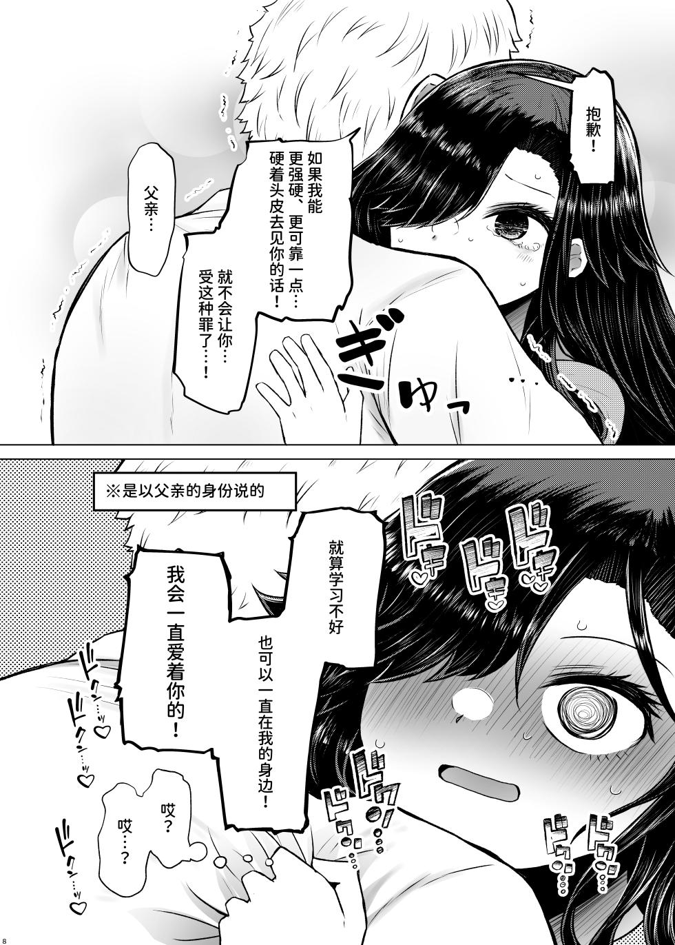 [Furafura Toxin (Arano Oki)] Idensei Shikkan no Risk ga Nai nara Papa to Kozukuri Shite mo Ii yo ne 4 | 既然没有得遗传病的风险，就可以和亲生父亲造小孩了吧4 [Chinese] [space6ar] [Digital] - Page 8