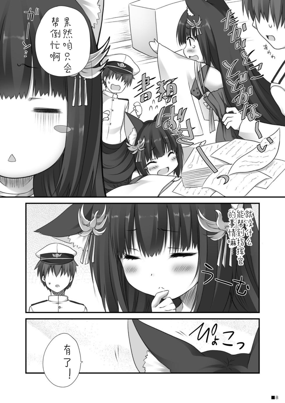 [ZiP (Moekibara Fumitake)] Nagato no Omotenashi (Azur Lane) [Chinese] [鸦天狗与白狼天狗翻译] [Digital] - Page 6