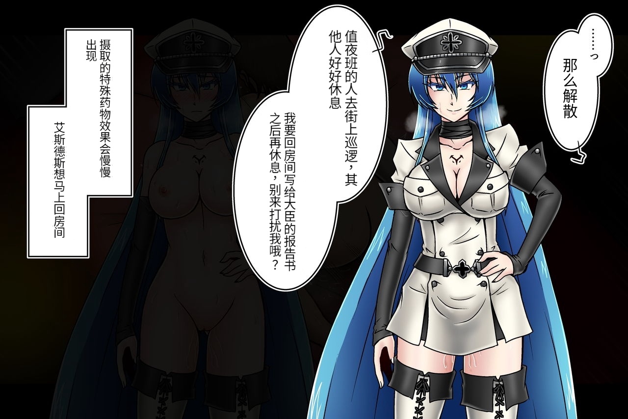 [Tasuro Kuzuha] Inwai na Kyoroku Taizaiki Esdeath Shougun (Akame ga Kill!) [Chinese] [大明举重冠军个人翻译] - Page 30