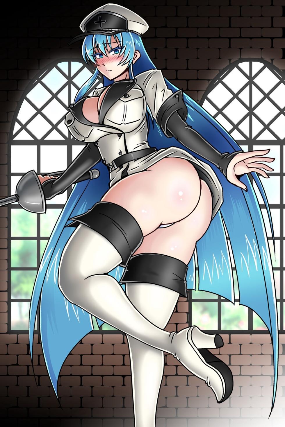 [Tasuro Kuzuha] Ero Maid Kyuuji - Esdeath Shougun (Akame ga Kill!) [Chinese] [大明举重冠军个人翻译] - Page 9