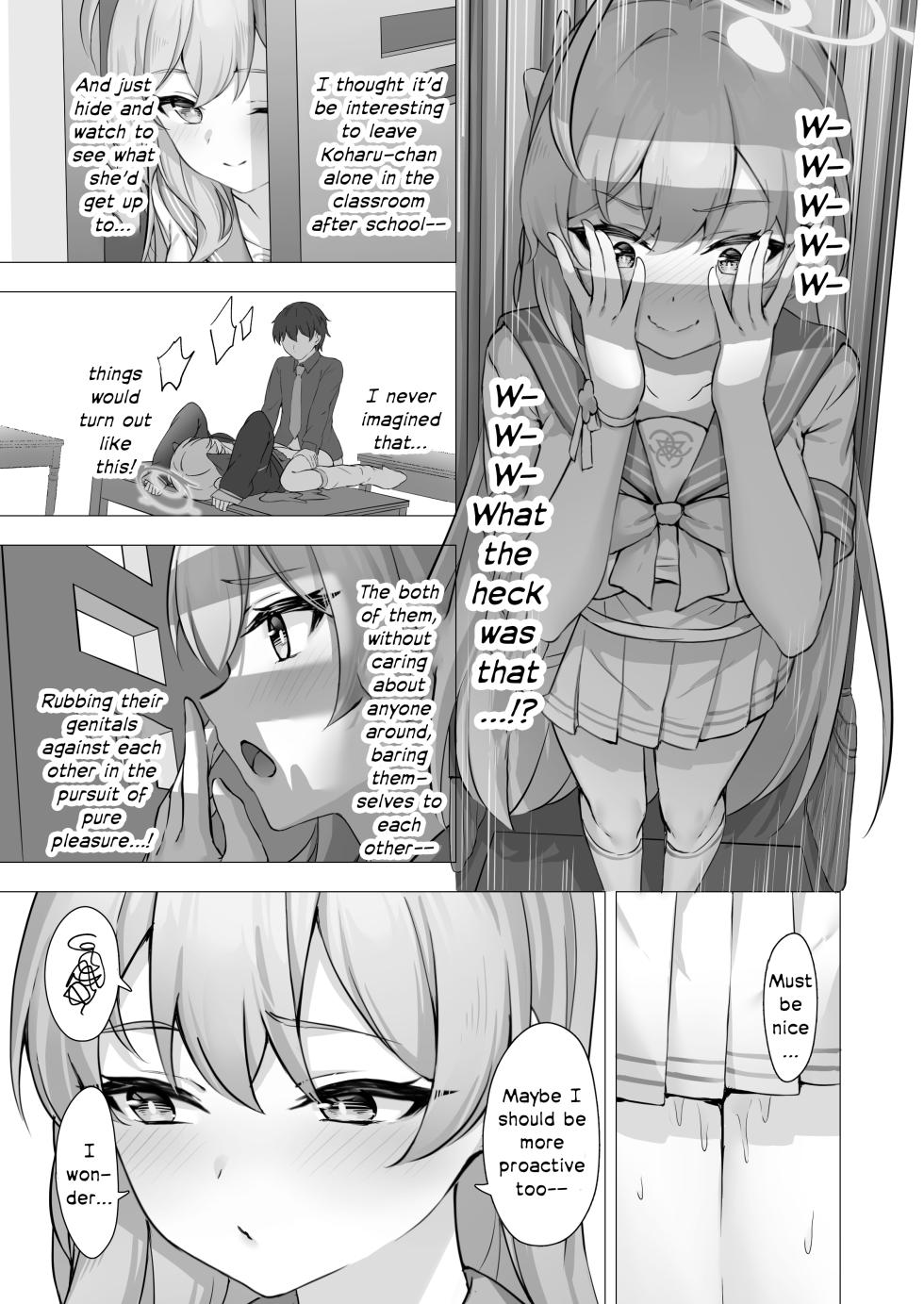 [PIZZANIA COMPANY (Pizza)] Koharu to Himitsu no Hoshuu | Koharu's Private Lesson (Blue Archive) [English] [Frankie M] [Digital] - Page 28