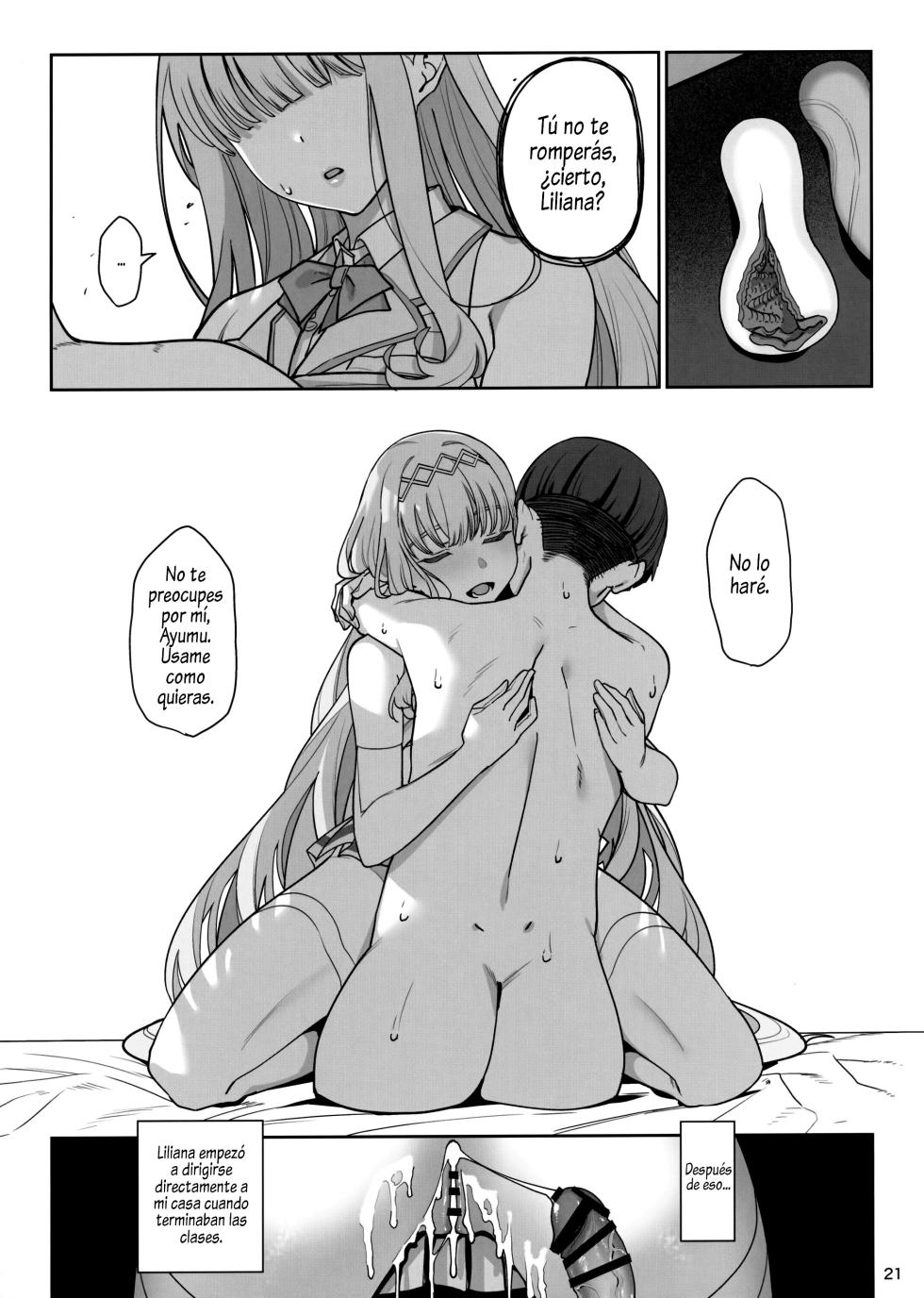 (C104) [Ranshi to Kimi to. (santa)] Kanojo Saimin Revenge [Spanish] [Al chile no sé Scan] - Page 22