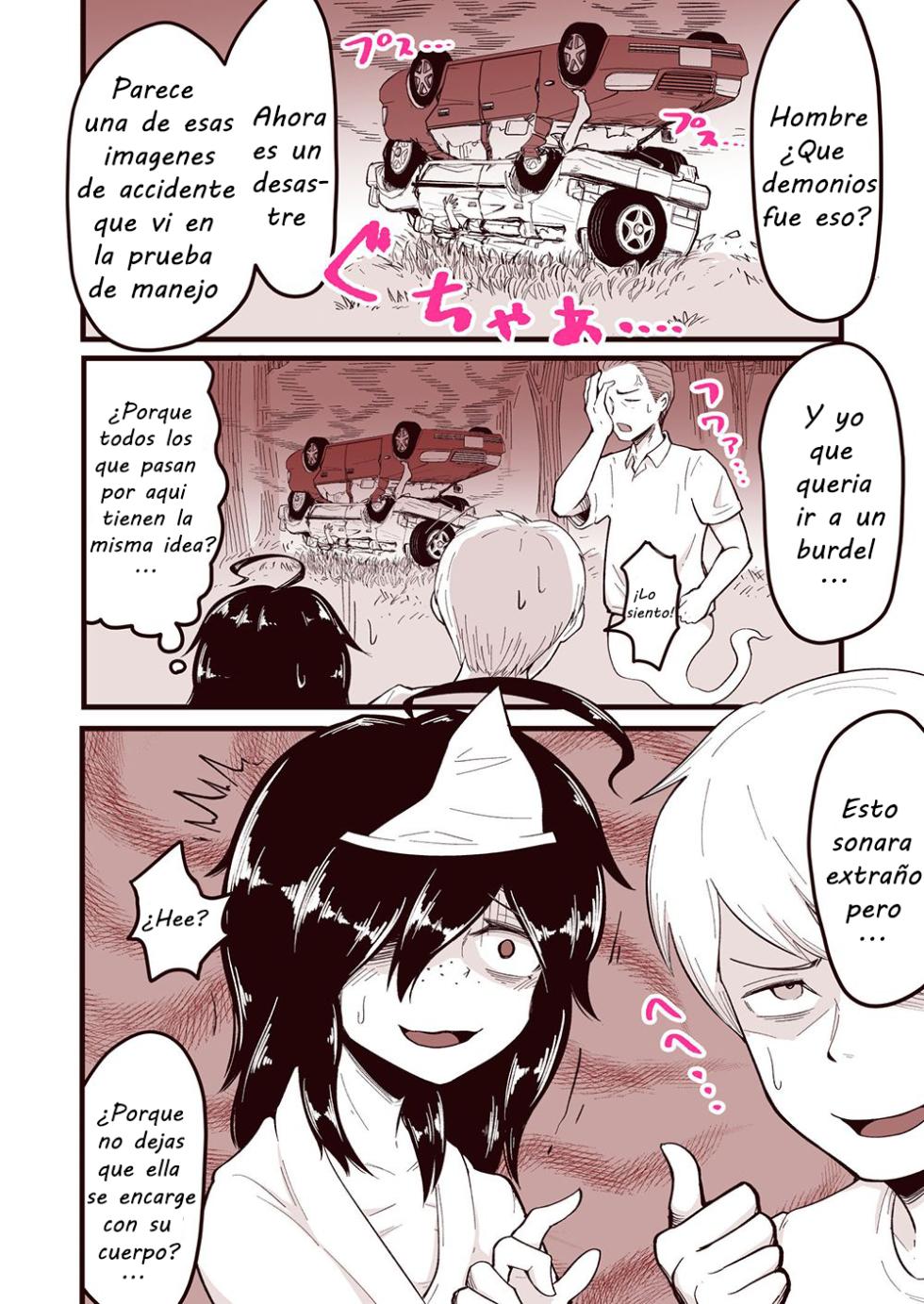 [Archa1c (Nada Shio)] Anoyo ni Ikou yo Jimikei Hinsou Yuurei Shoujo Rankou Namahaishin [Spanish] - Page 23