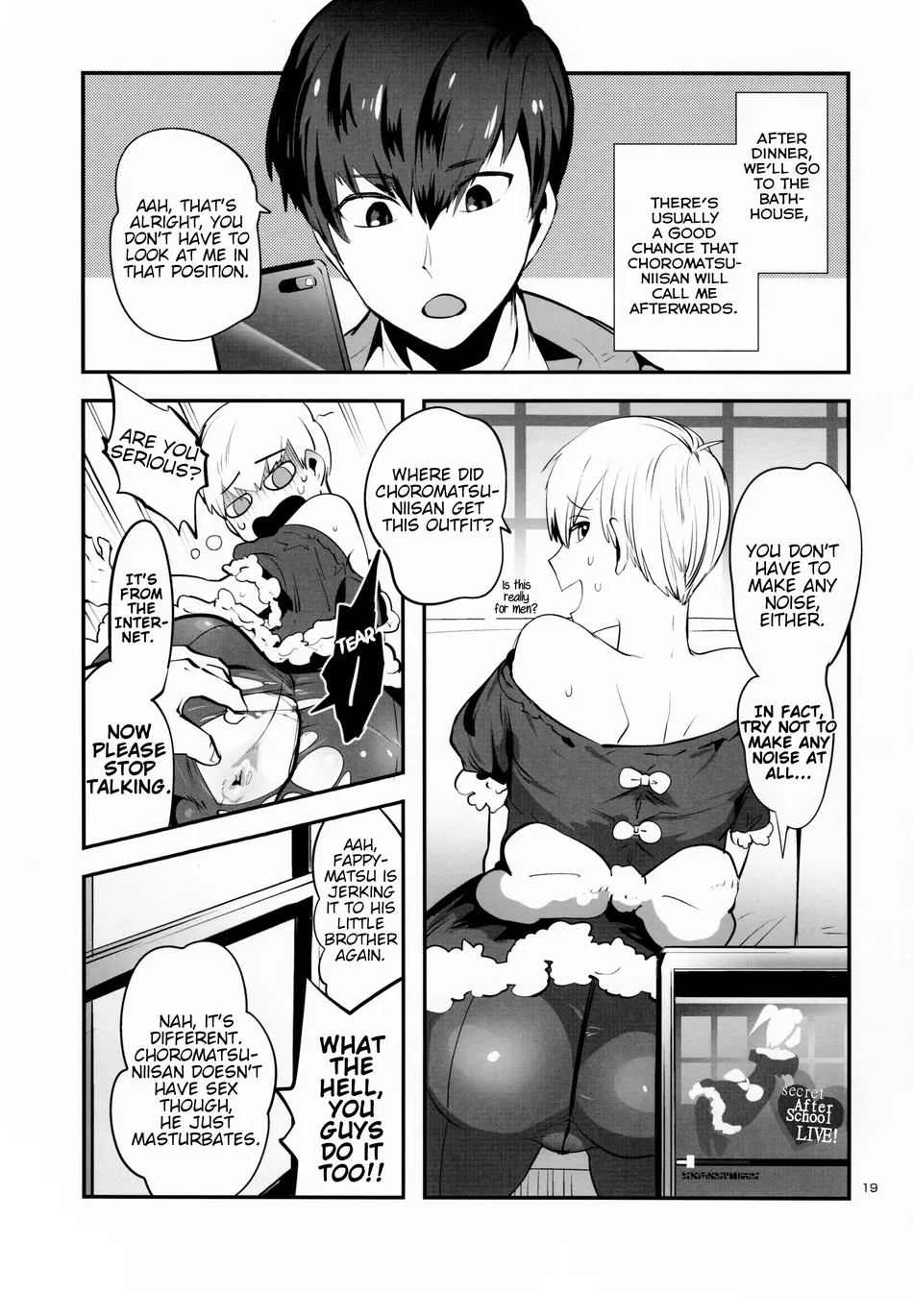 (Kahou wa Nete Matsu HARU21) [Assault Machine Gun (Yaminabe Erika)] Nikubenki no Juushimatsu-kun ni wa Taisetsuna Yume ga Arimasu (Osomatsu-san) [English] - Page 21
