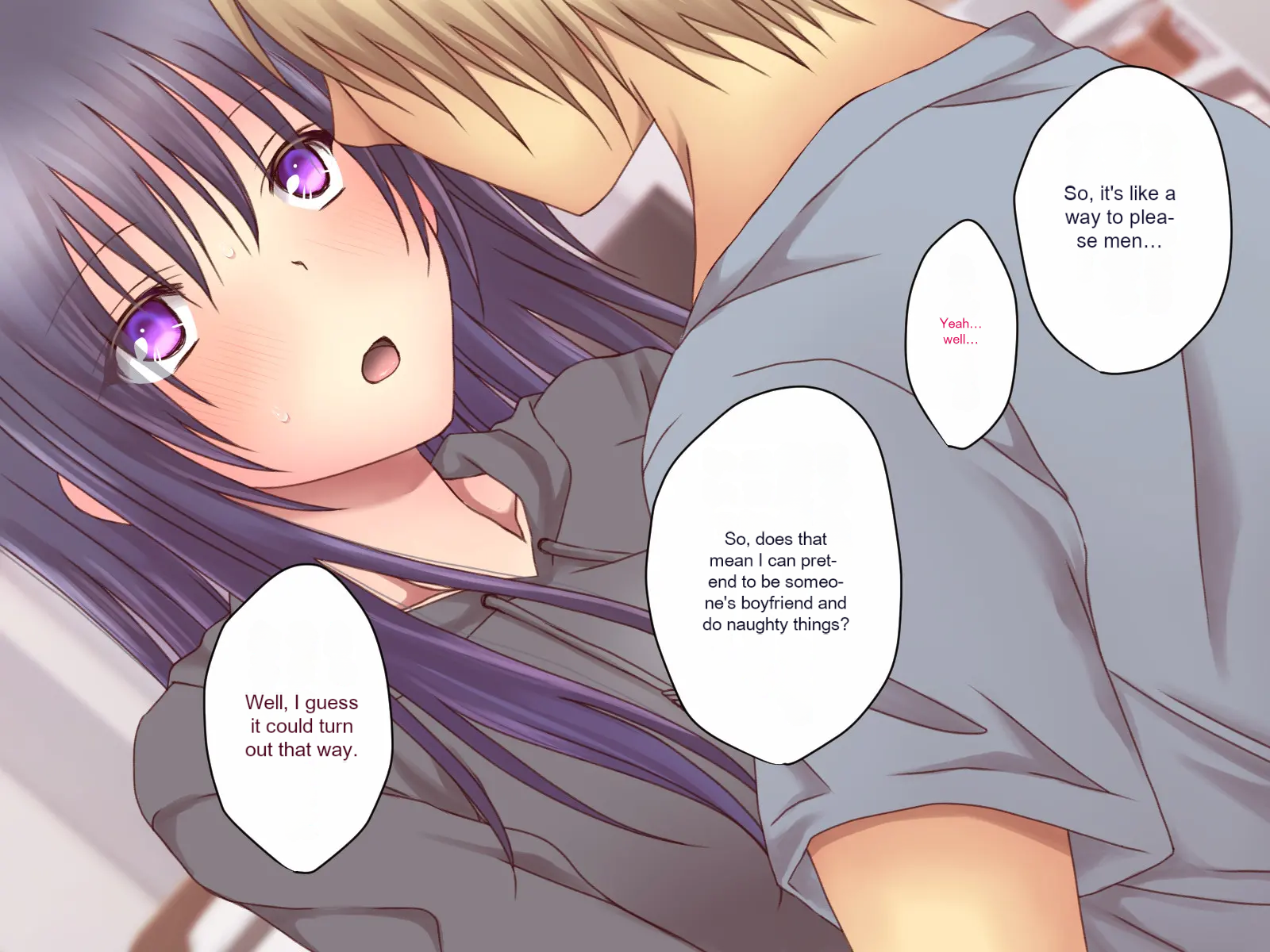 [Hyogetsu (Momonoki Fum)] TS Onna to Nisemono Kareshi | Fake Boyfriend with the S Girl [English] [AI translated] - Page 14