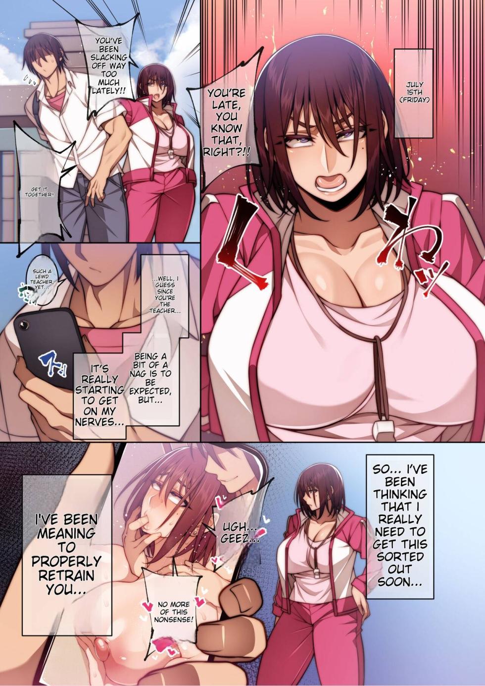 [Mousou Engine (Korotsuke)] Tsugou no Ii Mesu Otsubone Taiiku Kyoushi Hen [English] [Digital] - Page 6