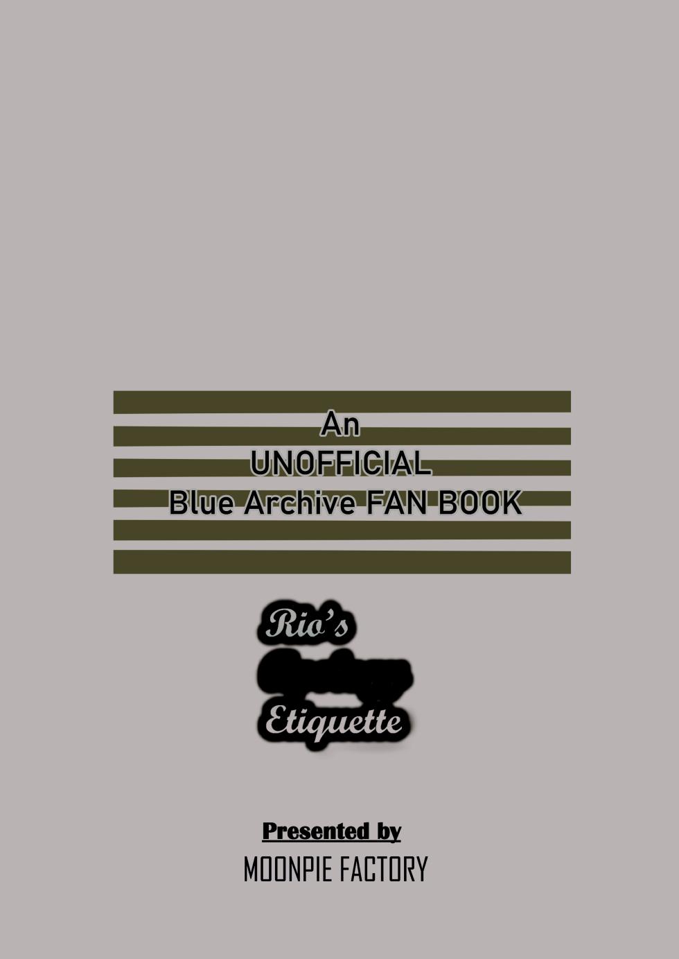 [MOONPIE FACTORY (KUUTAMO)] Seitokaichou no Shazai Reigi | 学生会长的谢罪礼仪 -Rio's Apology Etiquette (Blue Archive) [Chinese] [角都九阳个人汉化] [Digital] - Page 36