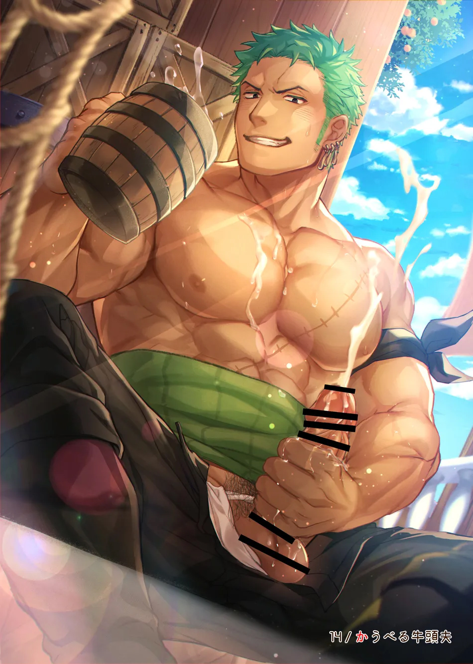 [Burning Soul (Various)] Roronoa Zoro Only Anthology 'ZZ' (One Piece) - Page 13