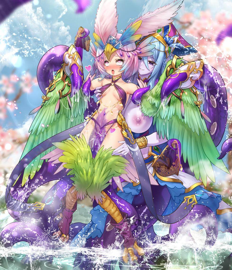 [筱牧] 章鱼娘帮助鸟娘产卵 - Page 25