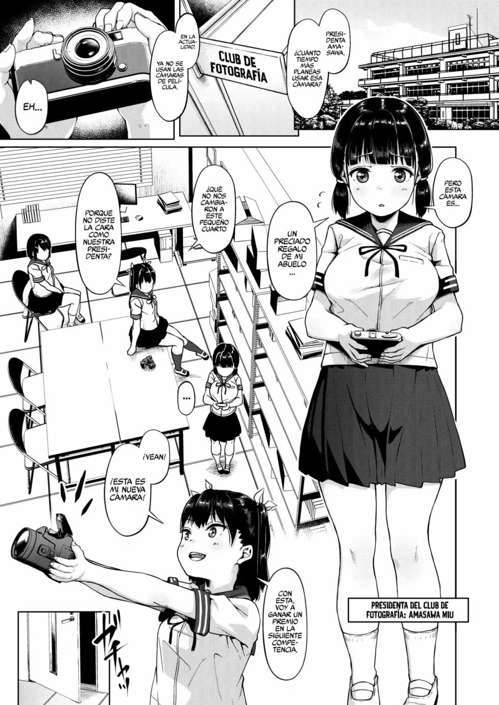 [Circle Mizusane (Mizusane)] Joshi Shashin-bu to Oji-san Shidouin 1-4 | El Club de Fotografía Femenino y el Viejo Instructor 1-4 [Spanish] [Rakuen no Fansub + Flat is Justice!] - Page 3