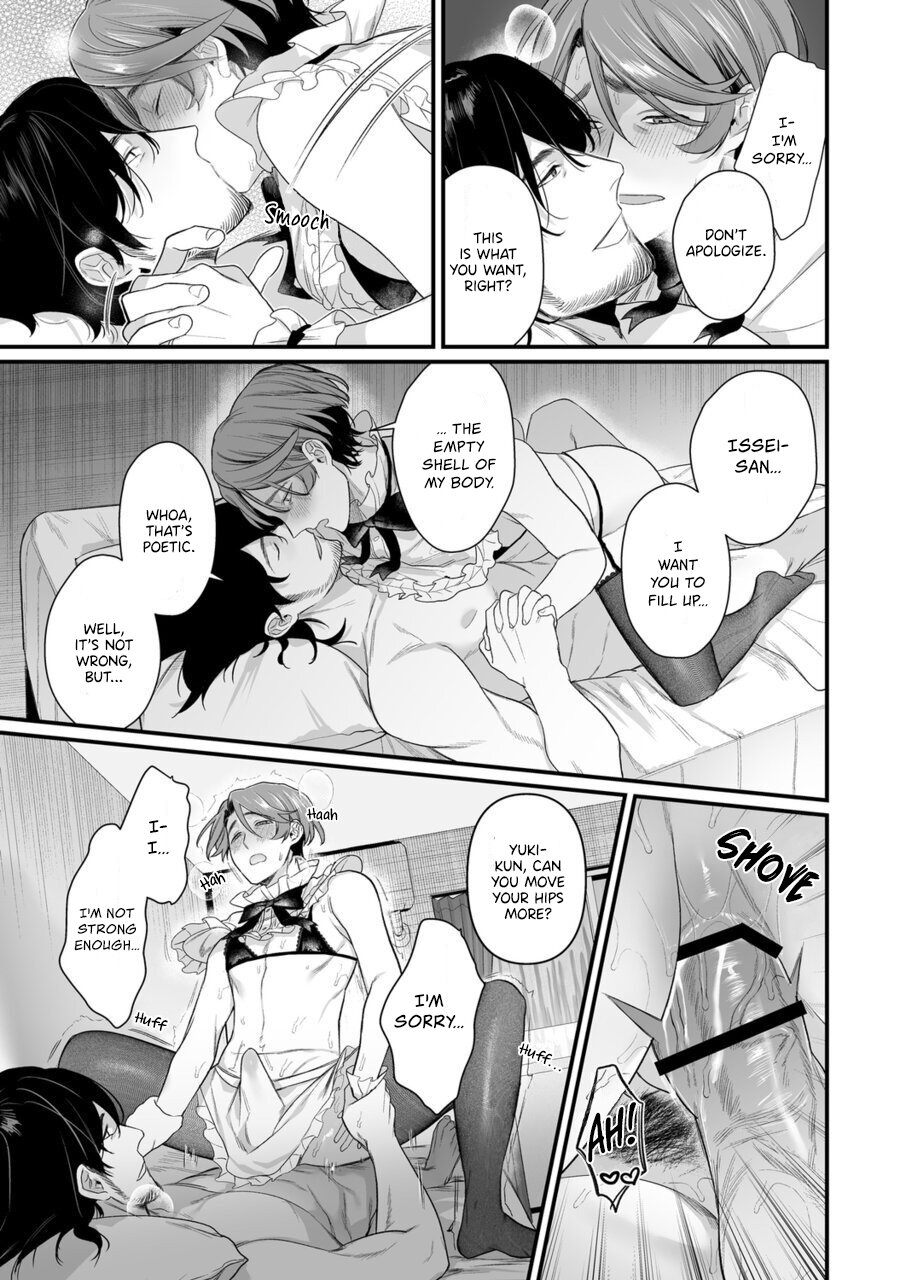 [Teniya Yoshiwaki] Tsukushite, Tsukarete, Ai ni Naku (Kouhen) | Serve, Get Thrusted and Beg for Love (Part 2) [R18 Ban] [English] {Ban Linh} [Digital] - Page 22
