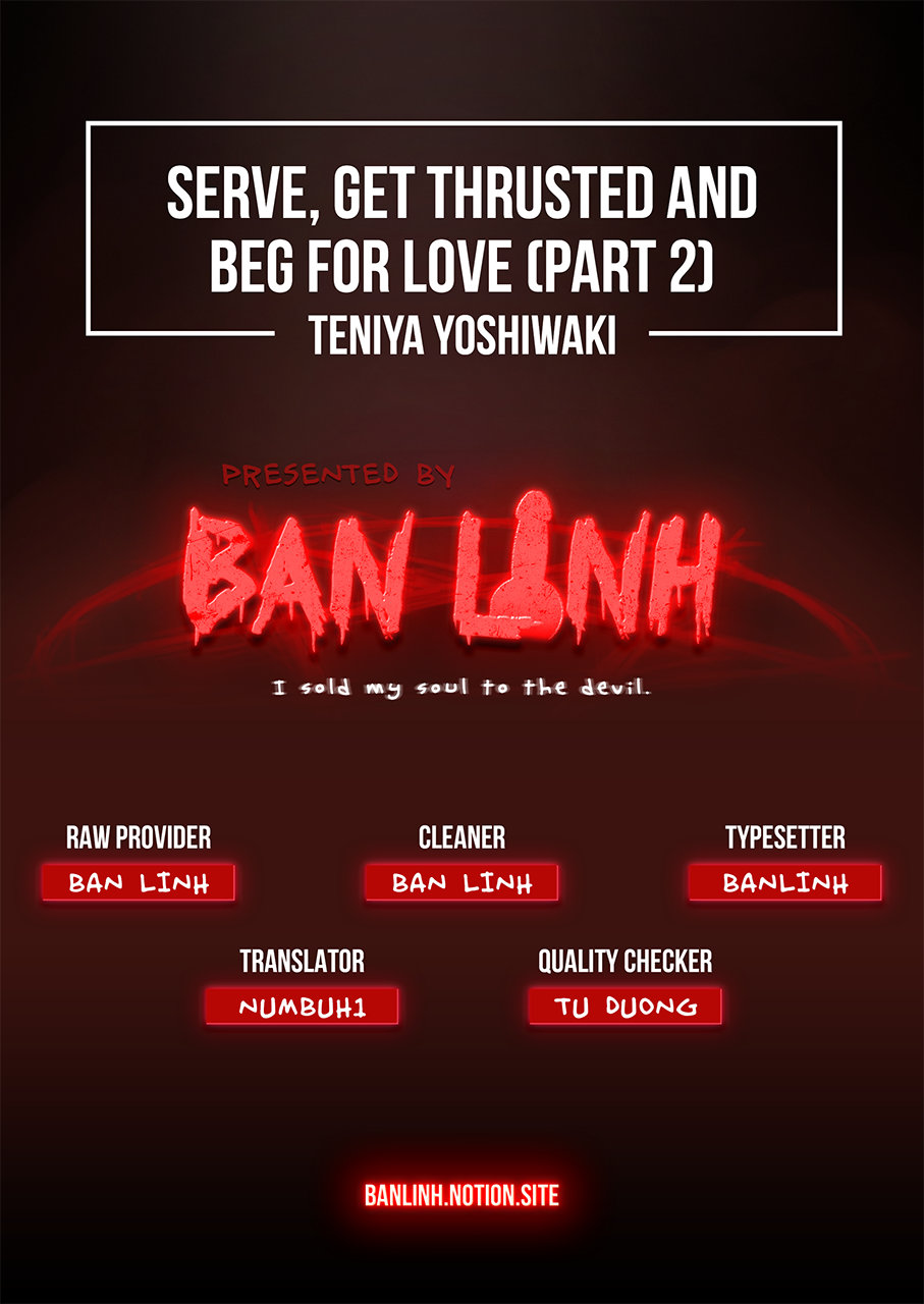 [Teniya Yoshiwaki] Tsukushite, Tsukarete, Ai ni Naku (Kouhen) | Serve, Get Thrusted and Beg for Love (Part 2) [R18 Ban] [English] {Ban Linh} [Digital] - Page 28