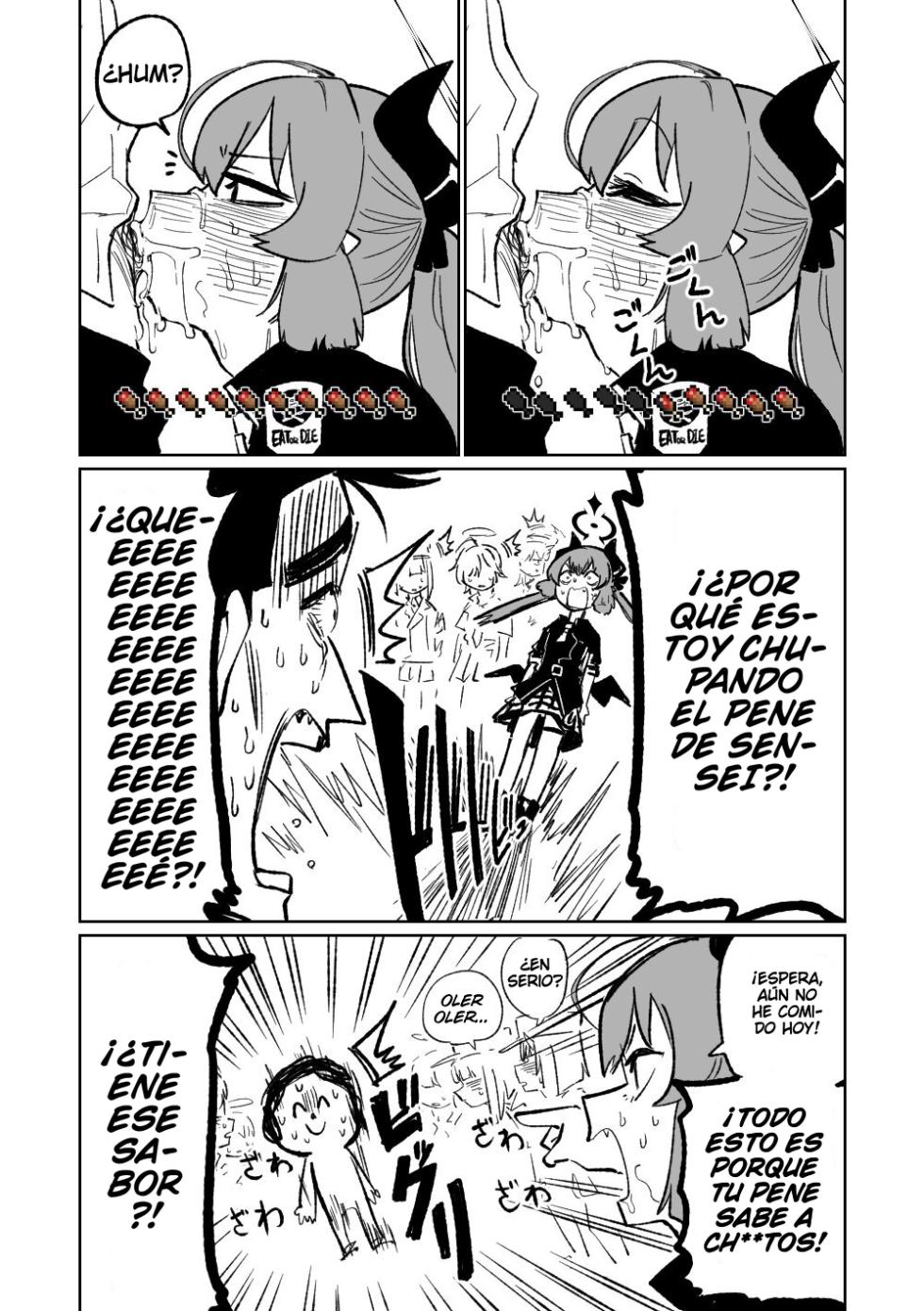 [Asahina Yoshitosi] Yamete Junko | Junko, stop (Blue Archive) [Spanish] [Saya's blood] - Page 4