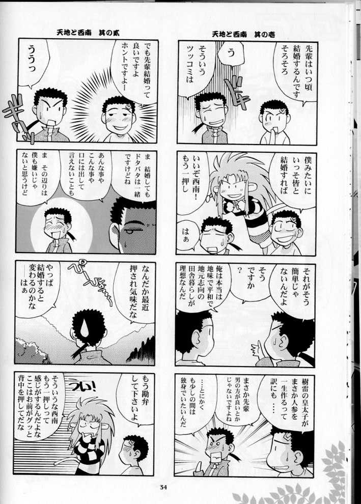 [T2-UNIT & MAD MAC (Franken N)] Oku-sama no Hadaka wa Takaku Tsuku (Tenchi Muyou! GXP) - Page 34