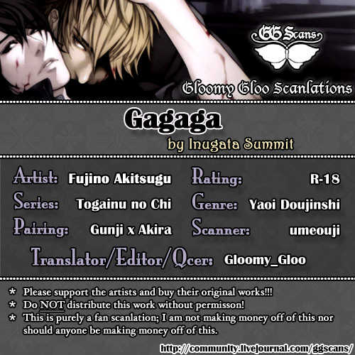 (C76) [INUGATA SUMMIT (Fujino)] GAGAGA (Togainu no Chi) [English] {Gloomy Gloo Scanlations} - Page 32