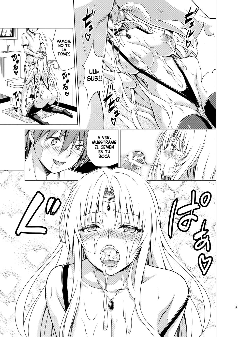 [TORA MACHINE (Kasukabe Taro)] Mesuinu Ouhi | Reina Perra (To LOVE-Ru Darkness) [Spanish] [Harenchi no Fansub]  [Digital] - Page 19