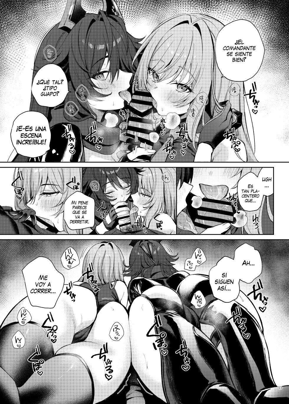 [Kakuzatou (Various)] NIKKE Icha Love Ero Goudou "NIKKE☆Lover" (Goddess of Victory: Nikke) [Digital] [Spanish] [Mapache Fansub] - Page 35
